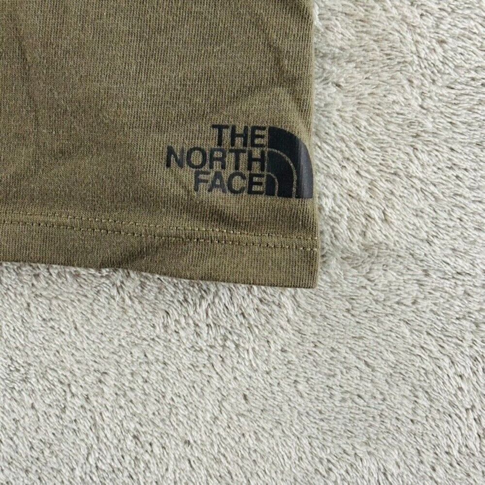 North Face Racerback Tank Top Womens S Olive Black Sleeveless Tee Elastic Straps - Picture 2 of 8